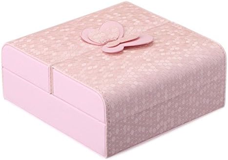 YONOKYWORLD Storage Boxes PU Leather Jewellery Box Case Jewellery Organization