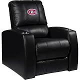 Home Theater Recliner with NHL Montreal Canadiens Panel