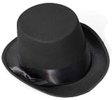 Black Bell Topper Hat