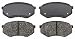 RM Brakes PGD389M Semi-Metal Disc Brake Set