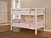 White Twin/Twin Bunk Bed