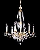 Schonbek 5103 75LA Adagio 6 Light Single Tier Chandelier in Bronze Umber with Light Amethyst crystal 41kp911XYcL. SL160 Schonbek 5103 75LA Adagio 6 Light Single Tier Chandelier in Bronze Umber with Light Amethyst crystal