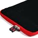 - Thin-Form-Factor *BRIGHT* Neon RED Color Sleeve Non-Scratch Soft Lining Sleeve Carrying Case for Apple MacBook Pro MC724LL/A 2.7GHz dual-core Intel Core i7 processor 13.3-Inch Laptop Aluminum Unibody 2011 Model with Intel Sandy Bridge CPU {+ 1pc name tag} -- Best Seller on Amazon!