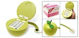 Fashion Green Apple Wired Home Office Phone Table Telephone