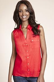 Quick Iron Elliptical Hem Woven Shirt