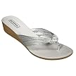 Women's Merona&reg; Elvie Thong Sandals - Silver