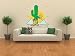 Wallmonkeys Peel and Stick Wall Decals - Cowboy Hat and Boots in Desert Setsting - 24"H x 24"W Removable Graphic Wallmonkeys Peel and Stick Wall Decals - Cowboy Hat and Boots in Desert Setsting - 24"H x 24"W Removable Graphic