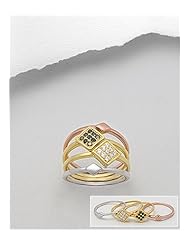 CZ Ring In 92.5 Sterling Silver