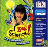 BRAND NEW Dk Multimedia I Love Science 60 Off-Computer Experiments 1000 Science Problems High Quality