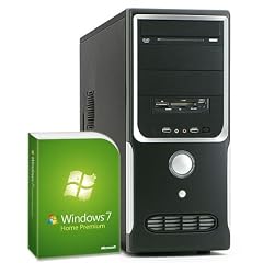 PC - CSL Sprint W5231 (Dual) - DualCore! AMD Athlon X2 5000+, 500GB SATA, 4096MB DDR2, GeForce 8200, DVD-RW, CardReader, Sound, LAN, Windows 7 Home Premium