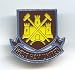 West Ham United F.C. Official Crest Badge.