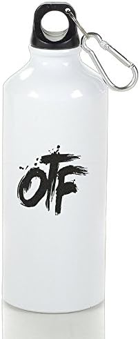 EVALY Otf 1 Travel Water Bottle White With Carabiner Hook,400-600ml /6.5OZ