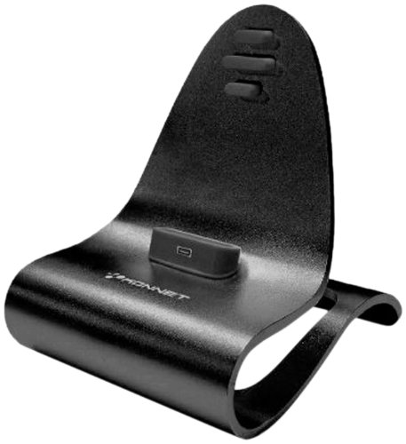 KONNET iCrado Plus Metal Charging Dock / Cradle / Stand with Charge and Sync Cable for iPhone 4, iPhone 3GS, iPhone 3G, iPhone, and iPod (Black)