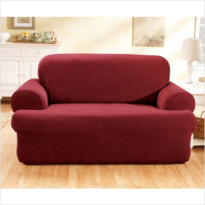 Stretch Sullivan Sofa Slipcover (T-Cushion) Fabric: Taupe