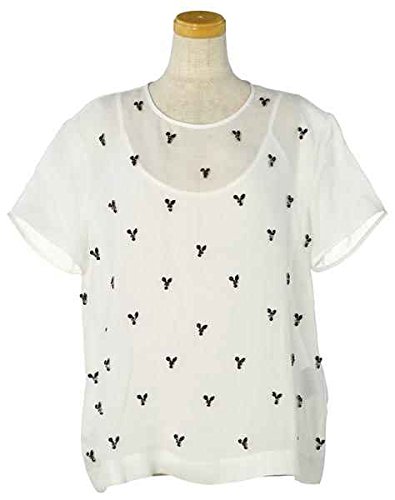 MAXMARA STUDIO マックスマーラ ステューディオ DAKAR レディースカットソー ホワイト 66310151 [並行輸入品]