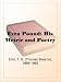 Ezra Pound: His Metric and Poetry