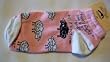 Black Sheep Light Pink Ankle Socks Medium For Bare Feet Adult Socks