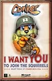 Conker I Want You To Join The Squirrels Poster 1140