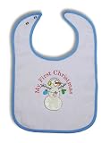 Personalized Baby Bib - My First Christmas