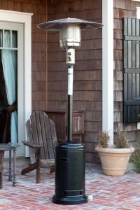 Black Powder Coated Finish Standard Patio Heater