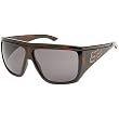 Fox Racing The Rayavanna Women's Casual Sunglasses w/ Free B&F Heart Sticker Bundle - Dark Brown Tortoise/Dark Grey