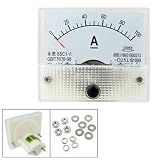 85C1 DC 0-100A Rectangle Analog Panel Ammeter Gauge