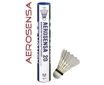 YONEX AeroSensa-20 Goose Feather Badminton Shuttlecocks - Dozen