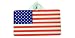 Accessories Unlimited 0450421 Suction Cup Hanging American Flag Image