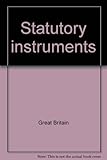 Statutory instruments. 1973. Part 1 : [1st Jan.-30th Apr.]