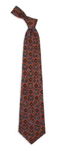 Eagles Wings Texas Longhorns Silk Pattern 3 Necktie