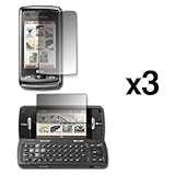Durable Clear Reusable LCD Screen Protector -3 Packs for Verizon LG enV Tou ....
