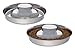 Stainless Steel Multi Puppy Litter Feeder Dish Bowl - Choose Size (14 1/2 Inch - 100oz)