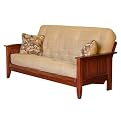 Simmons Canterbury Futon - Red Oak (Full Size)