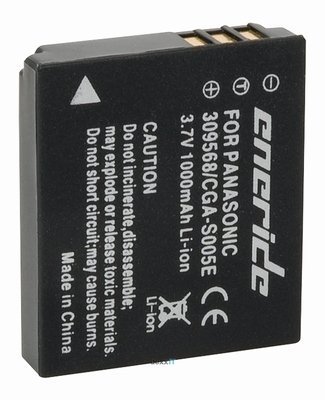 Eneride E Pan CGA-S 005E Lithium-Ionen-Akku (1000 mAh, 3,7 Volt) f&uuml;r Fujifilm Finepix F 20 Preisvergleich