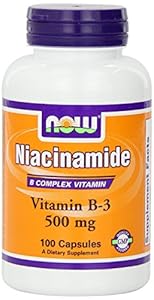 Niacinamide 500mg 100 Capsules (Pack of 2)