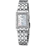 Raymond Weil Tango Diamond Bezel Rectangle 19 x 30 mm Watch - Mother of Pearl Dial, Stainless Steel... by Raymond Weil