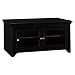 Bush Furniture Stanford TV Stand, Antique Black/Hansen Cherry