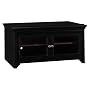 Bush Furniture Stanford TV Stand, Antique Black/Hansen Cherry