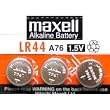 3 Pack MAXELL AG13 LR44 A76 357 Alkaline Button Cell battery