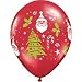 Luftballons Christmastree Qualatex, 5 St.