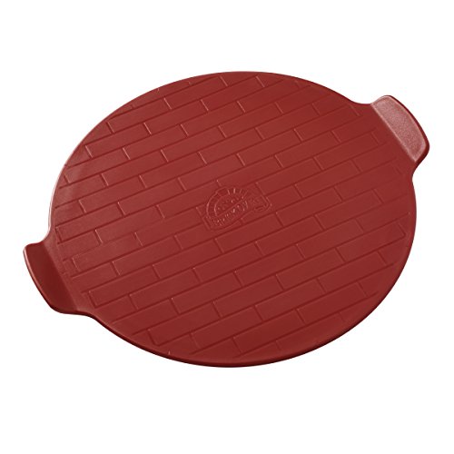 Brick Oven Plastic Pizza Cutting Board (16Inch, Brick)