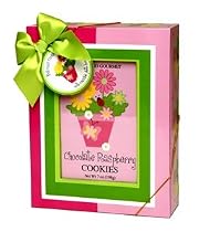 Gourmet Chocolate Raspberry Cookies in Photo Frame Box - Excellent Mother's Day Gift!