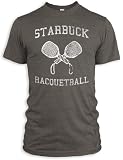 Vintage Distressed Starbuck Racquetball Tri-Blend T-Shirt