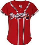 Atlanta Braves Alternate Red Women's MLB Replica Jersey