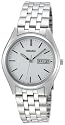 Seiko Men's Dress Silver-Tone Watch #SGF523