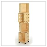 Perf Boxes - 4 Stack With Casters