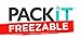 PackIt Freezable Lunch Bag with Zip Closure, Lightning Green