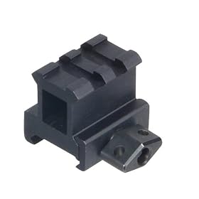 UTG High Profile Riser Mount with 2 slots: Sports &amp; Outdoors