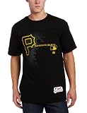 MLB Men's Pittsburgh Pirates Authentic Collection Change Up Short Sleeve Basic Tee by Majestic (Black, XX-Large)