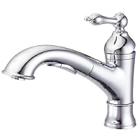 Danze D455040 Fairmont Collection 3-Function Single-Handle Pull Out Kitchen Faucet, Chrome